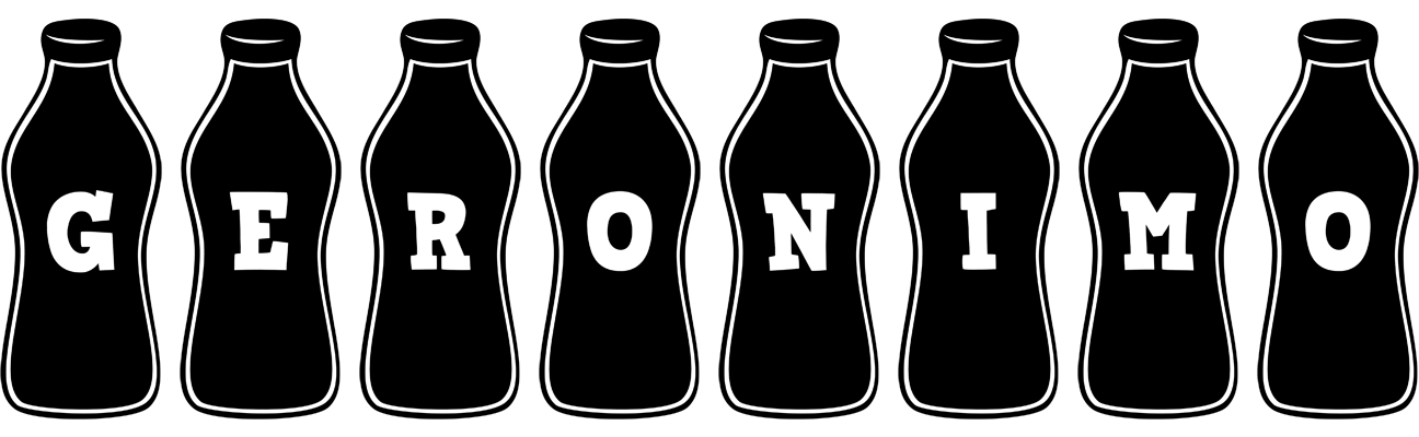 Geronimo bottle logo