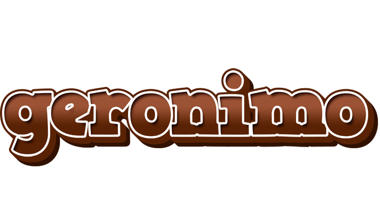Geronimo brownie logo