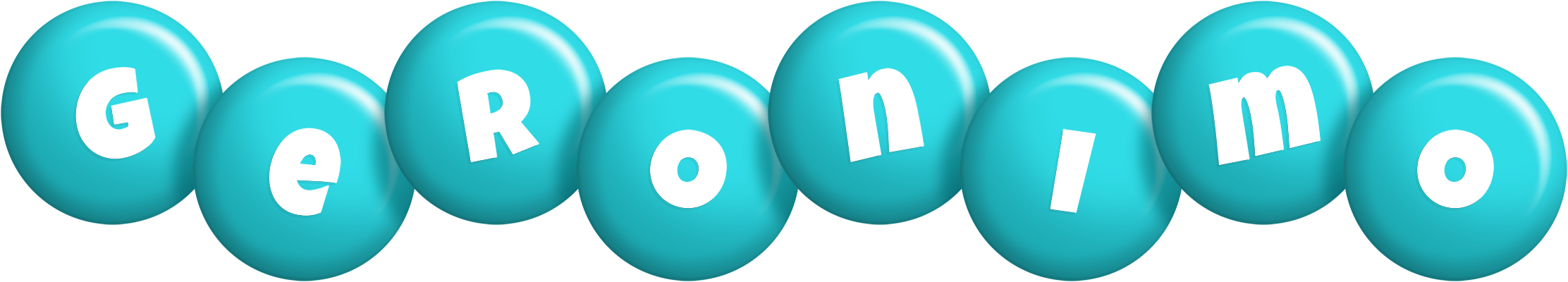 Geronimo candy-azur logo