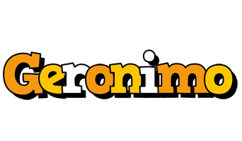 Geronimo cartoon logo