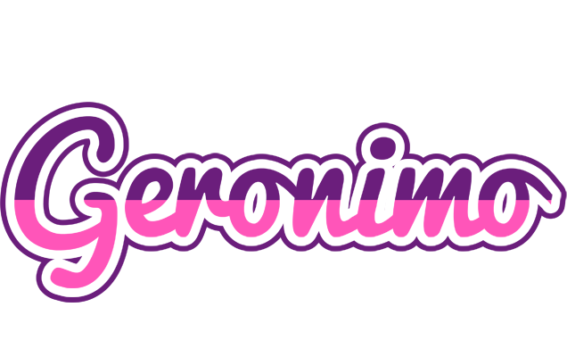 Geronimo cheerful logo