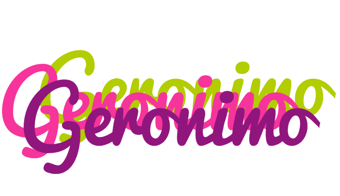 Geronimo flowers logo