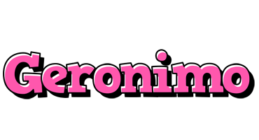 Geronimo girlish logo