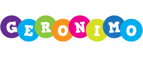 Geronimo happy logo