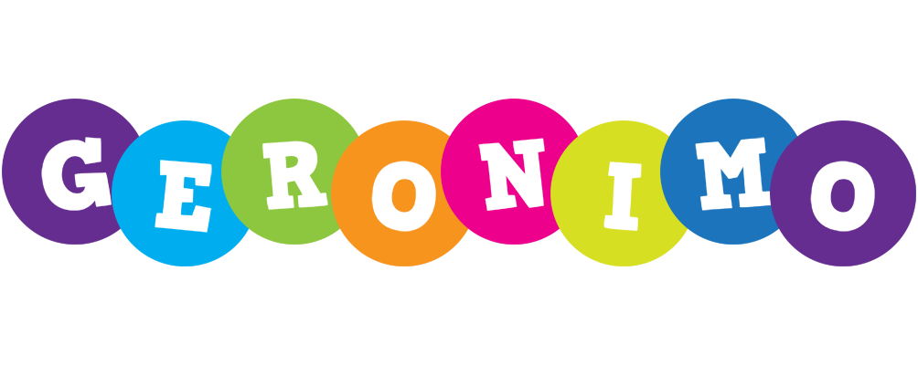 Geronimo happy logo