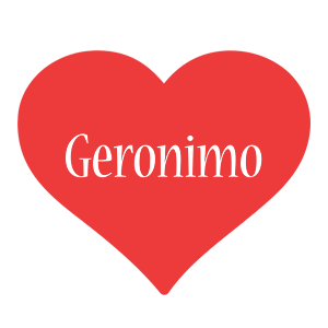 Geronimo love logo