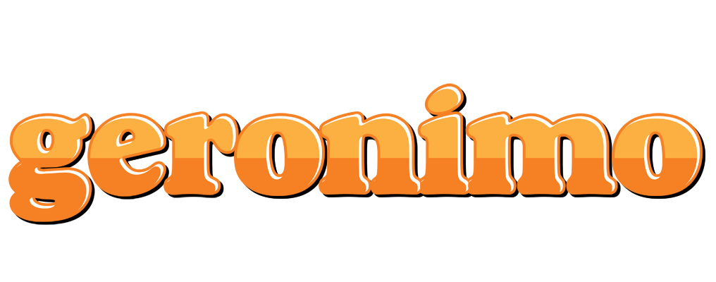 Geronimo orange logo
