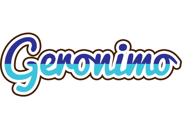 Geronimo raining logo