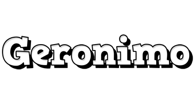 Geronimo snowing logo