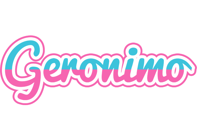 Geronimo woman logo