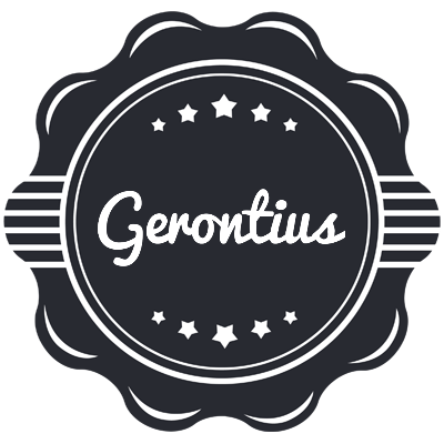Gerontius badge logo