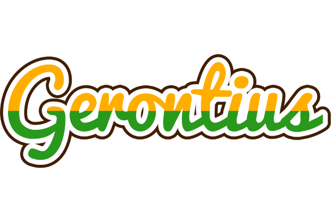 Gerontius banana logo
