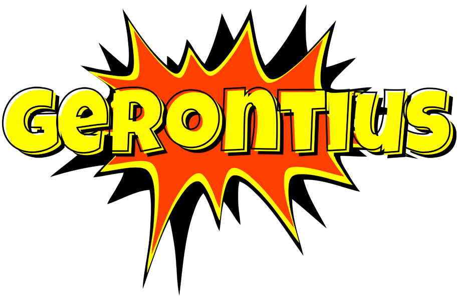 Gerontius bazinga logo