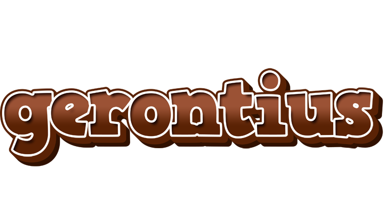Gerontius brownie logo