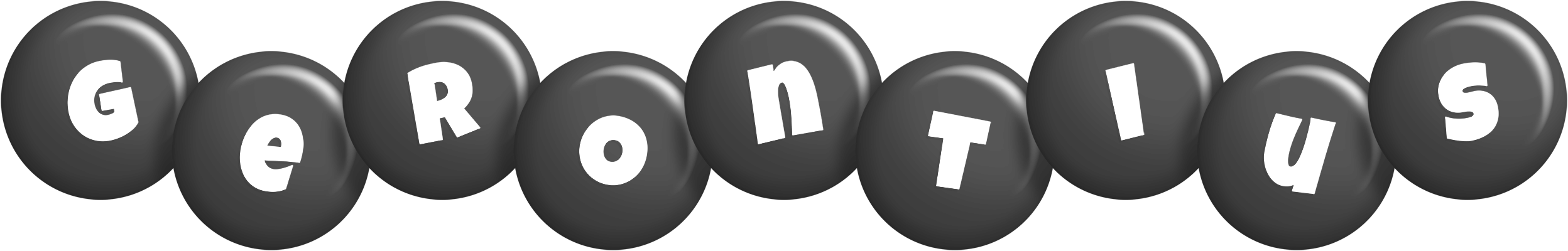 Gerontius candy-black logo