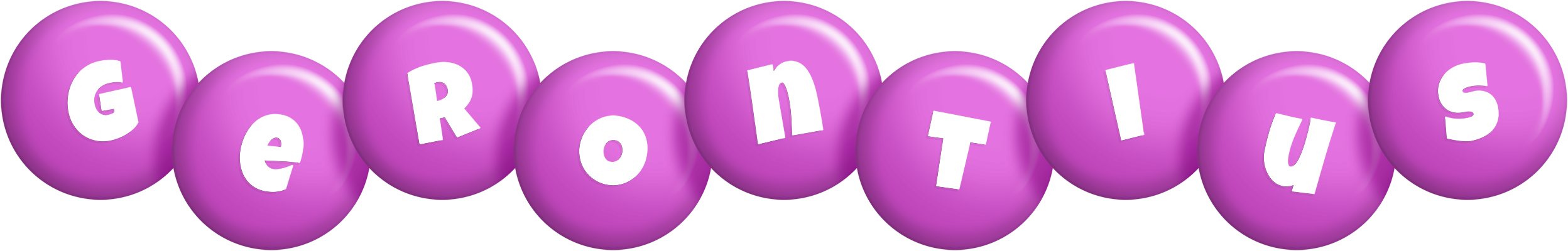 Gerontius candy-purple logo