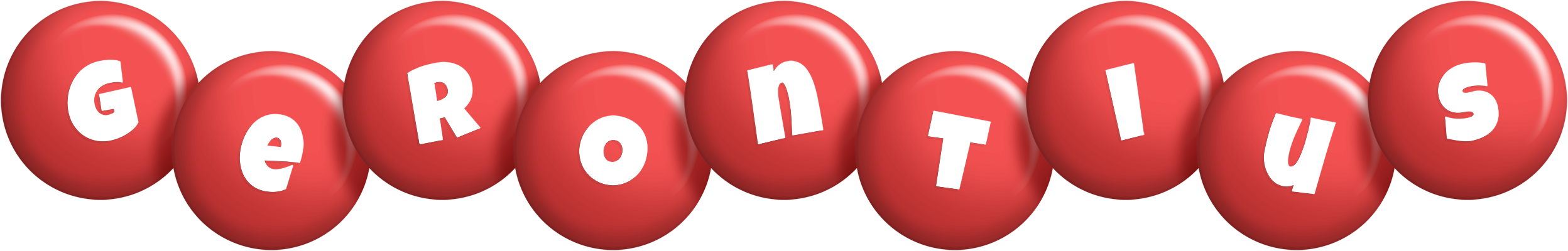 Gerontius candy-red logo