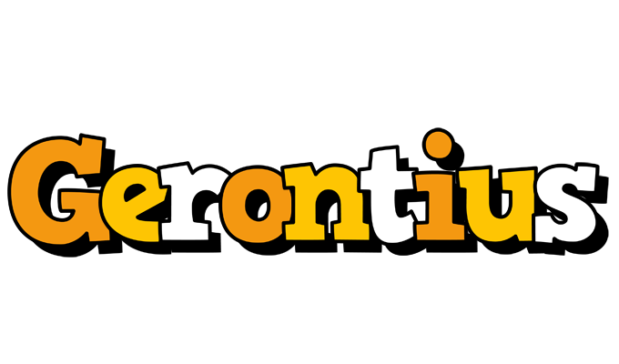 Gerontius cartoon logo