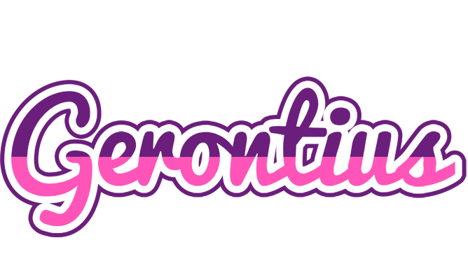 Gerontius cheerful logo