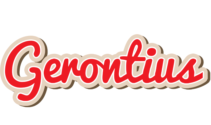 Gerontius chocolate logo