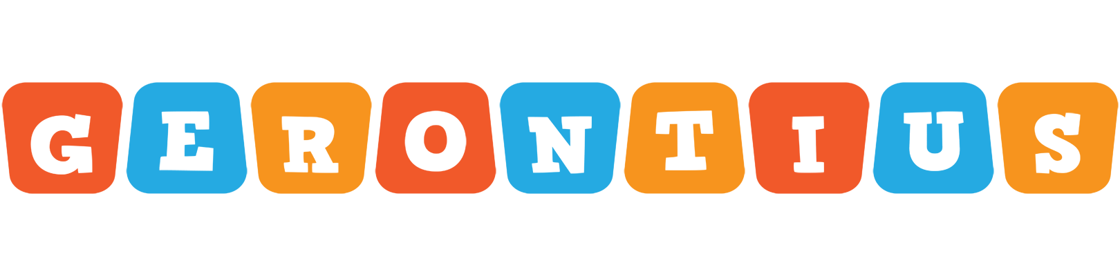 Gerontius comics logo