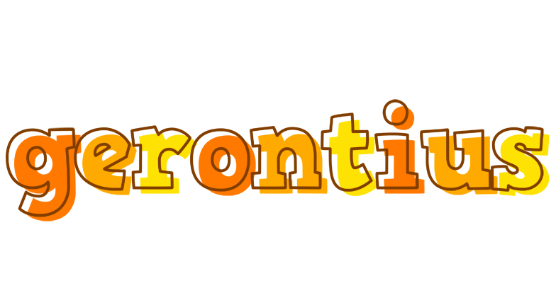 Gerontius desert logo