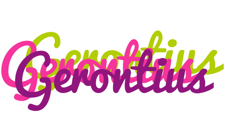 Gerontius flowers logo