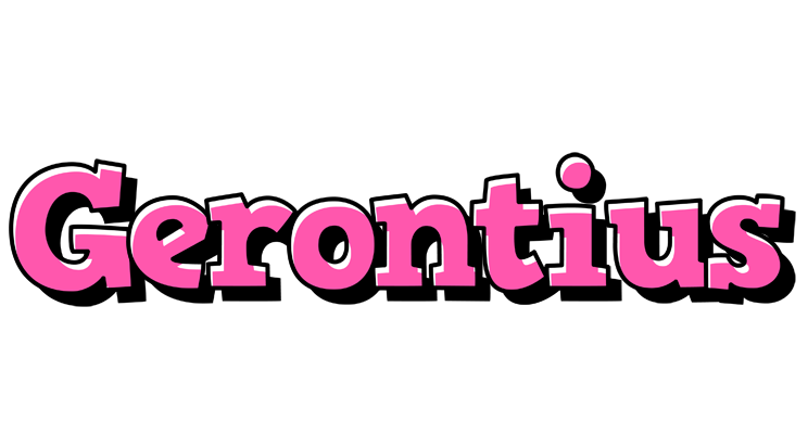 Gerontius girlish logo