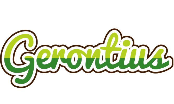 Gerontius golfing logo