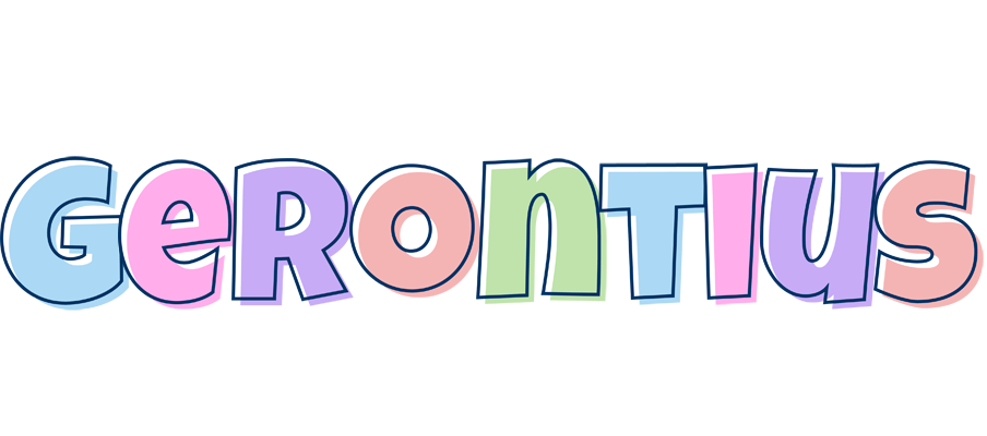 Gerontius pastel logo