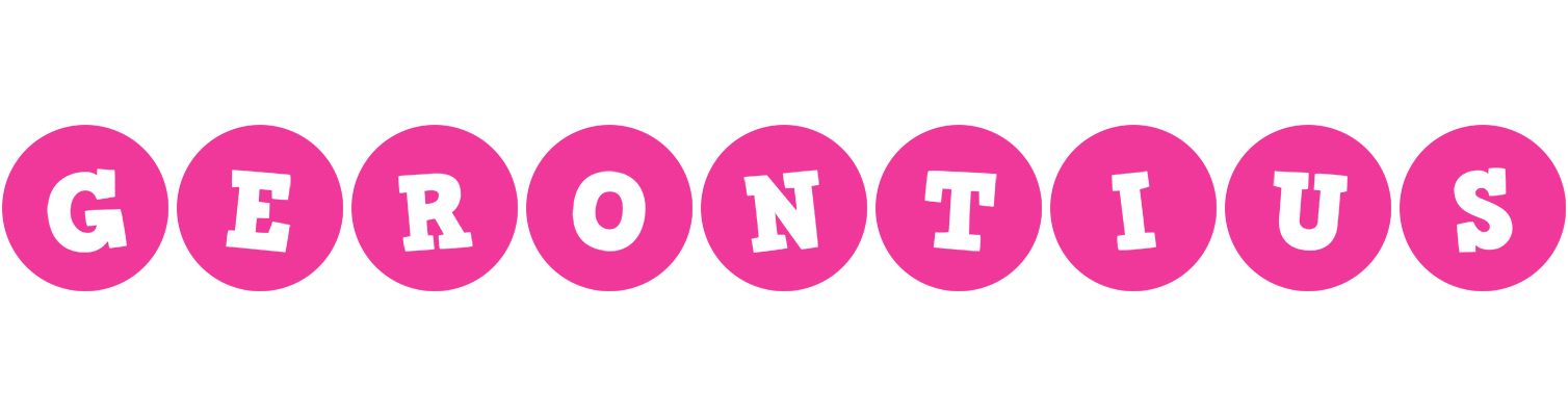 Gerontius poker logo