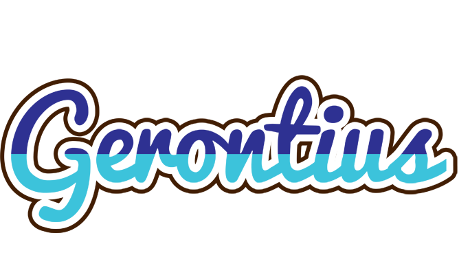 Gerontius raining logo