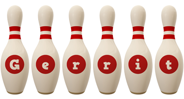 Gerrit bowling-pin logo