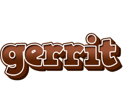 Gerrit brownie logo