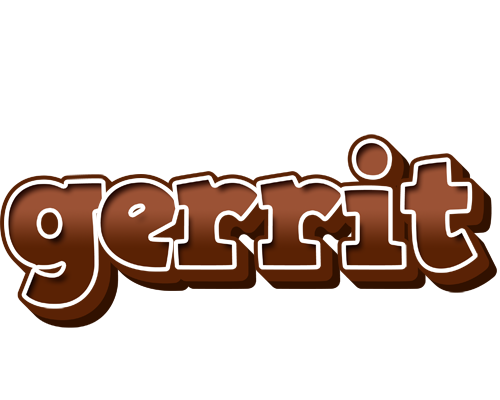 Gerrit brownie logo
