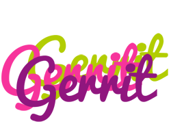 Gerrit flowers logo