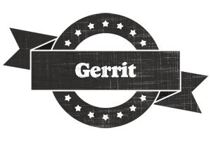 Gerrit grunge logo