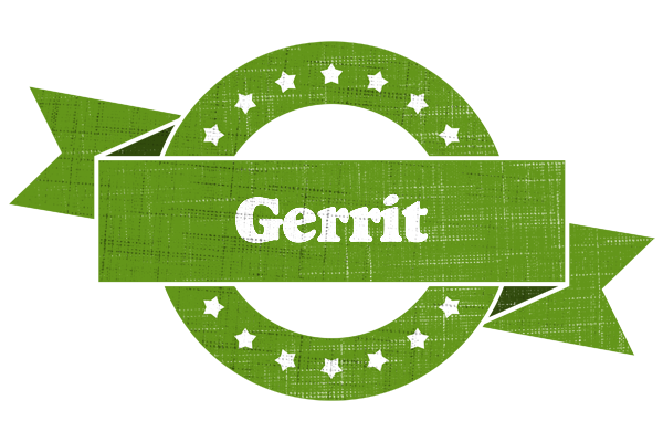 Gerrit natural logo
