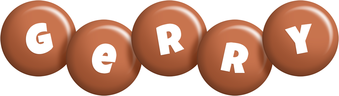Gerry candy-brown logo