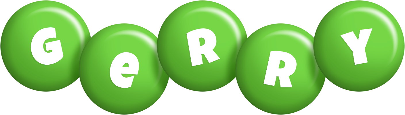 Gerry candy-green logo