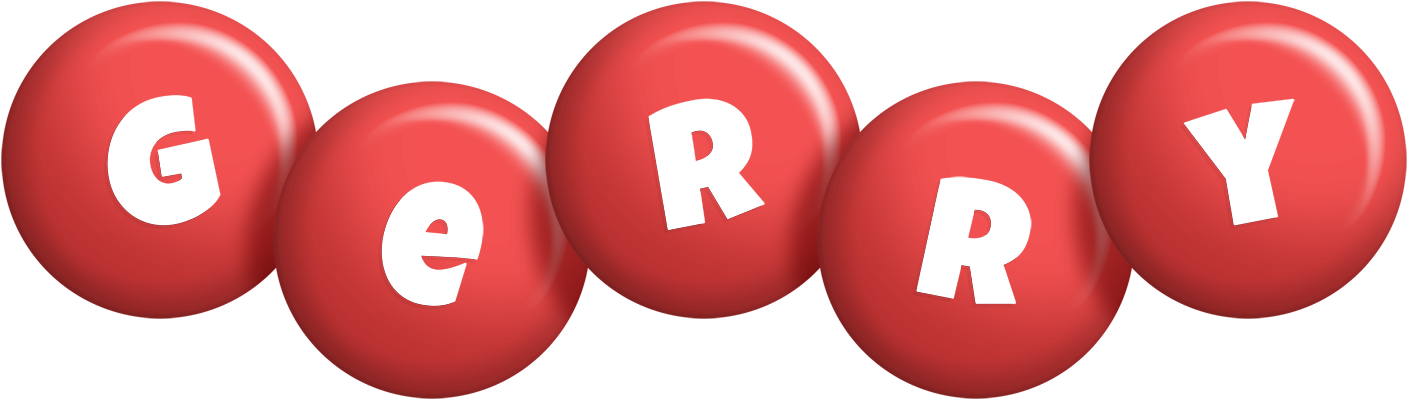 Gerry candy-red logo