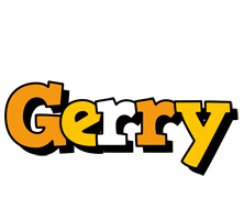 Gerry cartoon logo