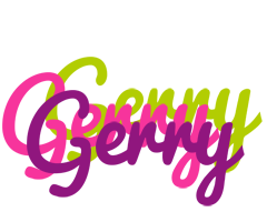 Gerry flowers logo