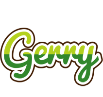 Gerry golfing logo