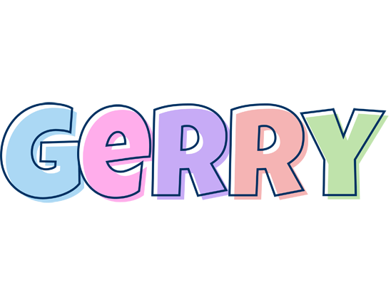 Gerry pastel logo