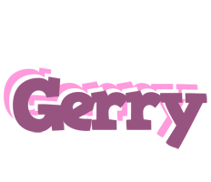 Gerry relaxing logo