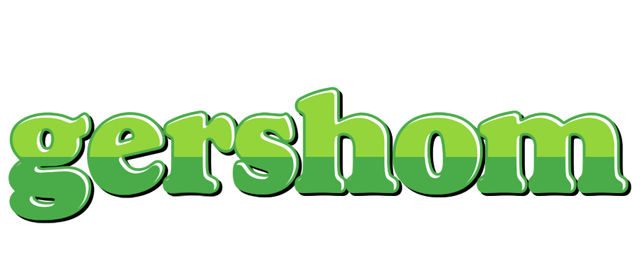 Gershom apple logo