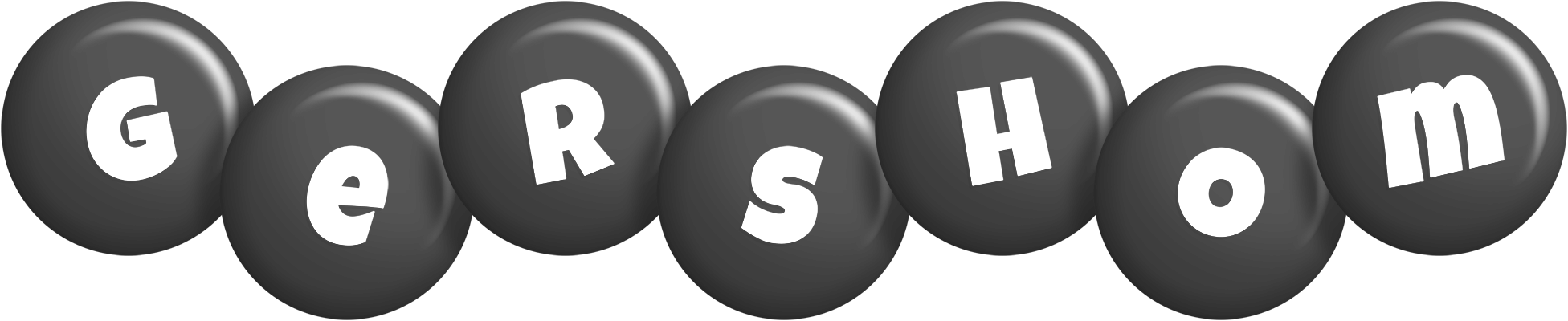 Gershom candy-black logo