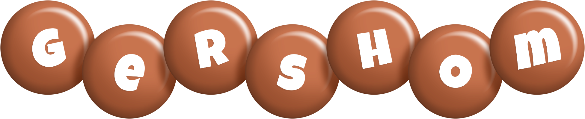 Gershom candy-brown logo