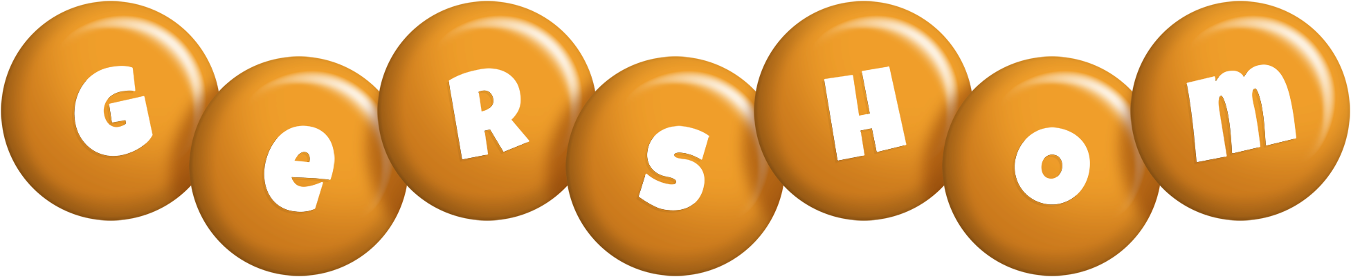 Gershom candy-orange logo